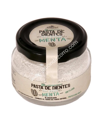 PASTA DE DIENTES EN POLVO - MENTA
